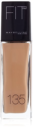 Maybelline New York Fit Me Make-Up Liquid Foundation with SPF18 135, Creamy Natural 30 ml