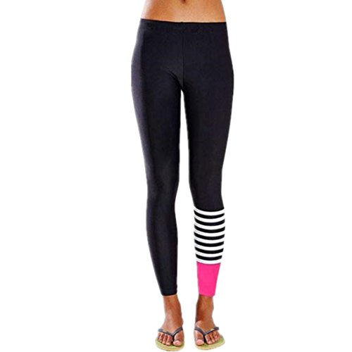Ularmo Frauen High-Waist Stretch Hose Leggings, YOGA, Pilates, laufen, tanzen, Fitness