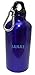Produktbild Personalisierte Wasserflasche mit Karabiner mit Text: Janae (Vorname/Zuname/Spitzname)