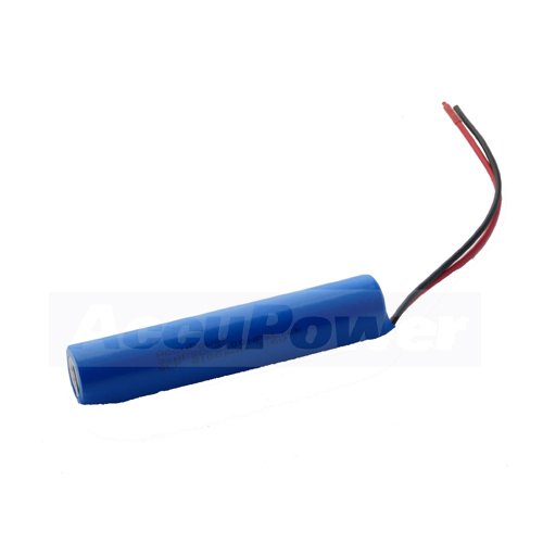 AccuPower NOT3ST Notleuchten Akku, 3,6 V 2100 mAh Ni-Cd mit Kabel