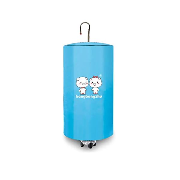 Trockner Faltbarer tragbarer elektrischer 500 W, energiesparendes 4-Stunden-Timing, One-Touch-Schalter, Sterilisation konstanter Temperatur,Heizschrank für nasse Kleidung auf Reis
