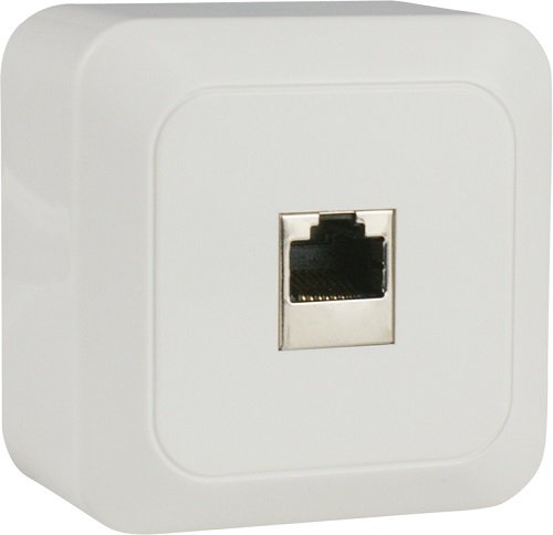 Dio dio042116 Celesta toma RJ45, color blanco