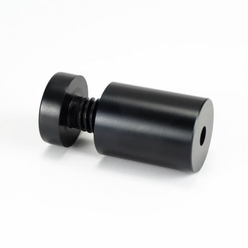 Alu Abstandshalter 19 x 25 mm in Schwarz – 4er Set - 3