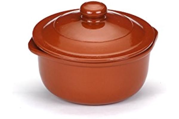 RAIMUNDO SÁNCHEZ Lergryta med lock 24 cm, 2,5 liter, honung