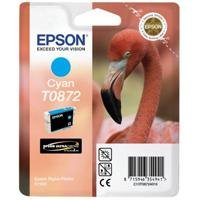 Epson T0872 Cartouche d'encre d'origine UltraChrome Hi-Gloss2 Cyan