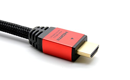 LCS – CALLISTO – 20M – Ultra HD 4K 2160p – HDR – 3D – Full HD 1080p – Neue Version HDMI kabel 2.0a/b – 2.0 – 1.4a kompatibel – Dreifach-Abschirmung – ARC – CEC – Highspeed mit Ethernet - 3