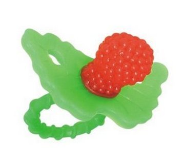 Preisvergleich Produktbild RaZbaby RaZberry-Schnuller aus Silikon, für Babys, rot