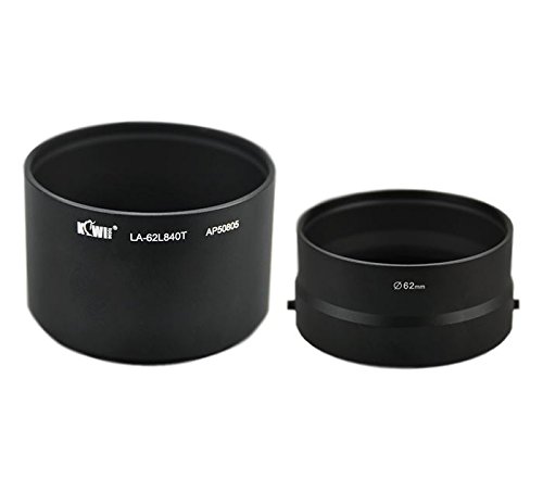 Kiwifotos Kit d accessoires pour Nikon Coolpix L840 - Adaptateur d objectif comprend  Pare-soleil d objectif  Filtres UV   CPL  Bouchon d objectif et Bouchon d Objectif gardien
