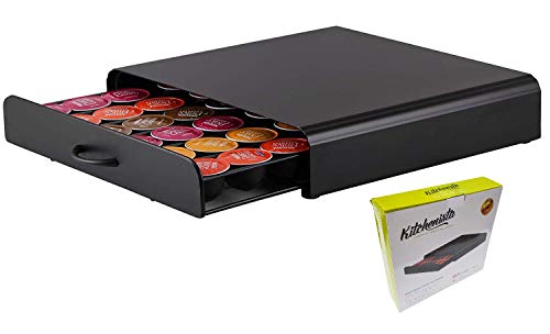 Kitchenista Dolce Gusto Soporte para cápsulas de café Soporte para cápsulas - Negro Mate