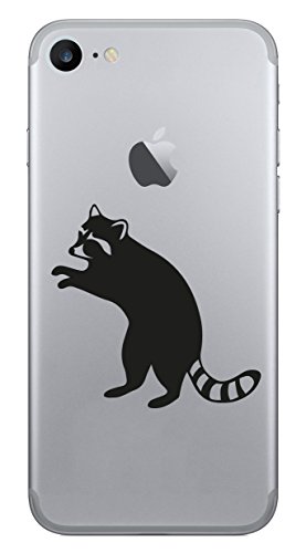 Raccoon Waschbär Apple iPhone Smartphone Handy Aufkleber Skin Decal Sticker Vinyl 6 Plus
