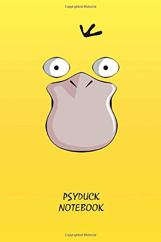 Preisvergleich Produktbild Psyduck Notebook: Anime Notebooks, Motivation, Inspiring, Journal, Pokemon