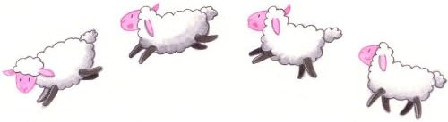 Sheep Reusable Wall Decal Sticker