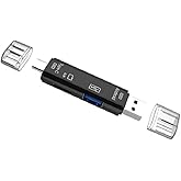 Alfais 5068 OTG 3 in 1 Type-C ve Micro Usb TF &Ccedil;evirici D&ouml;n&uuml;şt&uuml;r&uuml;c&uuml; Kart Okuyucu