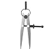 Produktbild demiawaking 10,2 cm verstellbar Wing Trennwand Edge bonefolder Falzbein DIY Nähen Leder Metall Basteln Kompass Werkzeug