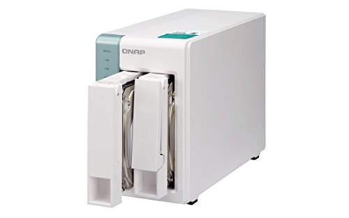QNAP Turbo TS-251A - Dispositivo de Almacenamiento en Red NAS  Intel Celeron  2 GB RAM  USB 3 0  SATA II III  Gigabit   Blanco