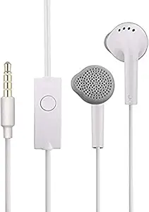 Present 3.5 mm EH- J8 Hands-Free Headsets Earphones with Mic Compatible for Sam-Sung