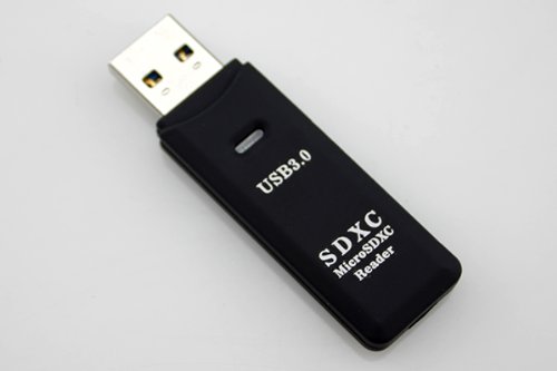 USB 3.0 Card Reader Adapter Memory Reader For SD/SDHC/SDXC/Micro SD/TF Black WK - 3