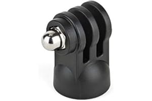 JOBY Pin Soporte para Cámaras de Acción Tipo GoPro, Compacto y Resistente, con Fijación de 1/4"-20, Fabricado en Plástico ABS y Acero Inoxidable, Creación de Contenidos, Vlogging, Directo, TIK Tok