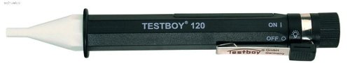 Preisvergleich Produktbild Testboy Testboy 120 Magnetfeldtester Testboy 120, LED Taschenlampenfunktion