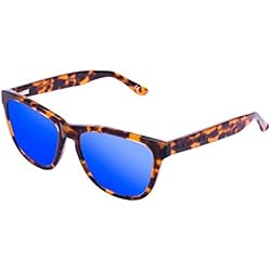 Hawkers Carey Sky One X, Gafas de Sol Unisex, Marrón/Azul