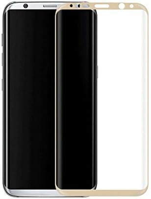Samsung S8 Plus Gold Full Screen Protector- 9H Tempered Glass. Perfectly Fits the Entire Screen, Easy Fit with no Air Bubbles. 0.26mm Tempered Glass, 9H hardness rating. Shatterproof, Anti airlock. Coated with hydrophobic and oleophobic clear layers to minimise fingerprints and smudges. Provides protection against scratches and Impacts from sharp objects. (S8 PLUS, Gold)