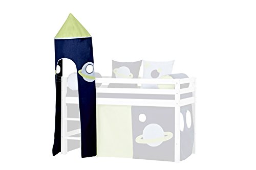 Bosque torre de tela para cama