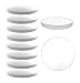 Produktbild 10 Stück Türpuffer Türstopper Wand Selbstklebend Weiß - Puffer Rund 40-mm Wandschutz für Türgriff, Türklinken, Wand, Fenster und Möbel