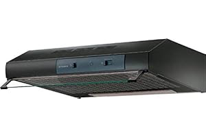 FABER - Cappa Cucina Versione Aspirante Sottopensile da 80 cm Colore Nero TCH04 SS18A 741