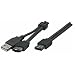 Produktbild Manhattan eSATA + USB Cable eSATA USB BLACK Cable Interface/Gender Adapter – Cable Interface/Gender Adapter (eSATA, USB, Male, Black, 1 m, eSATA, USB)