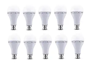 Vizio 12W LED Emergency Bulb, Emergency Bulb for Home, Cool Day Light, Pack of 10