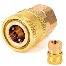 Sky Pressure Washer Coupler, Quick Connect Fittings 1/4 Inch Quick Coupler Female Socket (1 PCS)