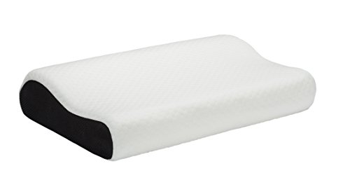 Pikolin Home Almohada viscoelástica Cervical Ergonómica, desenfundable, Aloe Vera, firmeza Media-Baja, 30 x 50 cm, Altura 7-11 cm