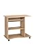 Produktbild MAJA-Möbel 4024 5525 Computertisch, Sonoma-Eiche-Nachbildung, Abmessungen BxHxT: 80 x 75 x 50 cm