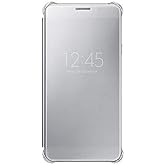 Samsung Gri A7 (2016) Clear View Fonksiyonel Kılıf