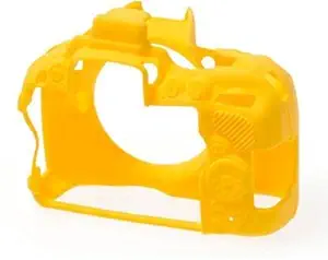 Silicon Cover for Nikon D5500/5600 Camera Case, Professional Silicone Rubber Camera Case Cover -Yellow