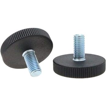 8 Pezzi Livellatori Per Mobili In Gomma Regolabili Piedini Di - Foto 6