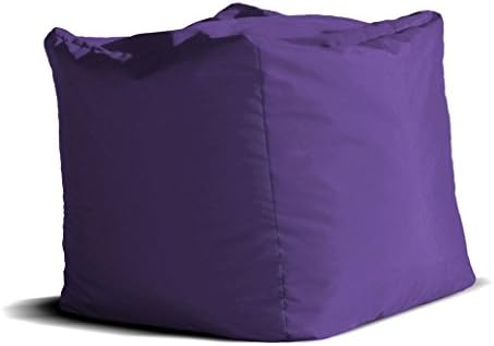 Bean Bag Cube Jive Technical Fabric Padded – Avalon Modern purple