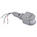Produktbild sdfghzsedfgsdfg Professionelle Motion Sensor Lichtschalter Außen AC 220 V-automatische Infrarot-PIR Bewegungs-Sensor-Schalter mit LED-Licht grau