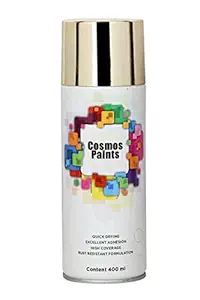 Cosmos Paints 18K Gold Spray Paint, 400ml
