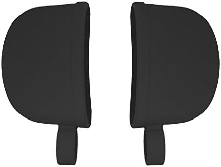 Atekuker Silicone Hot Handle Covers, Pan Handle Holders Sleeves (Black)