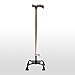 Produktbild Fuß Rohrstock einstellbar klappbare Quad Cane vier Ecke Cane Aluminium einstellbare Cane älteren vier Catch
