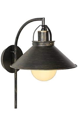Lucide Applique, e27 Berkley, 1 x 60 W, métal rouille, LUCIDE