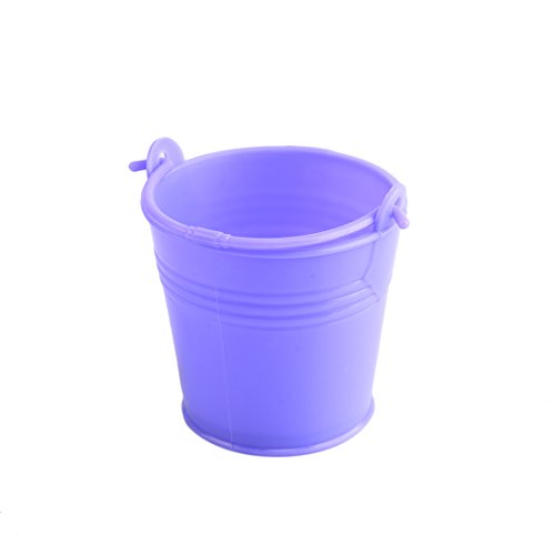 Candy Buckets,Lommer Plastic 20Pcs Mini Cute Colorful Candy Pails for Party Holiday--Multicolored(Random Delivery)