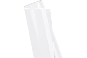 Prime Vinyl vinyle adhésif Blanc brillant- 30 cm x 183 cm - Rouleau de vinyle Blanc brillant - Vinilo adhesivo permanent - Rouleau de vinyle pour Cricut et Autres découpeurs de bricolage