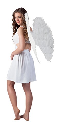 Boland 52802 - Alas de ángel (Aprox. 87 x 72 cm, Talla única), Color Blanco