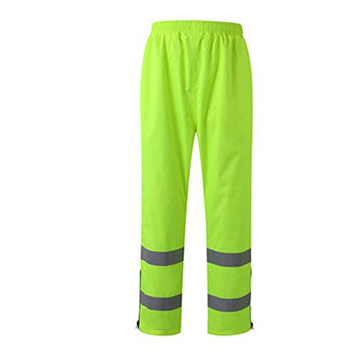 Preisvergleich Produktbild Sunbobo Wasserdichte Regenhose, reflektierender Sicherheitshosenanzug für Arbeitstätigkeit im Freien mit Reflektierenden Streifen