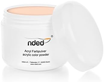 NDED make up acrylic powder - premium camouflage acrylic powder coloured - Mikrofine cover acrylic pigment powder nude, Princess Rose, 1000 g, light brown, light pink, air-curing