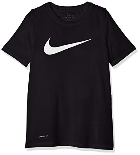 Nike B NK Dry Tee Leg Swoosh T- T-Shirt Garçon