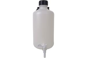 LABBOX KENZIUM - Pack 1 x Bidón | Cilíndrico | 5 L | Polietileno Alta Densidad (HDPE) | Con Grifo e Asa