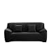 Produktbild FORCHEER Polyester Spandex Sofabezug Tacquard Stretch Husse für Sofa Elastisch Sofahusse 3-SitzerSchwarz